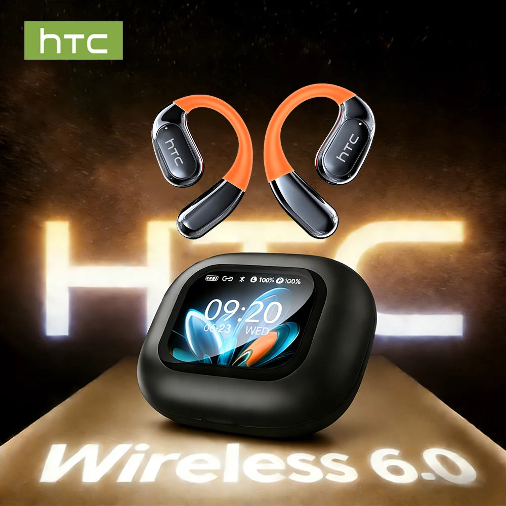 Bluetooth Headphones Full HD LCD Display Wireless Earphones Translation Earbuds Clear Sound Quality With400Mah Charging Case