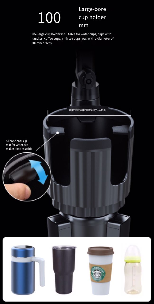 "Ultimate Car Cup Holder Phone Mount – Hands-Free Driving Made Easy"