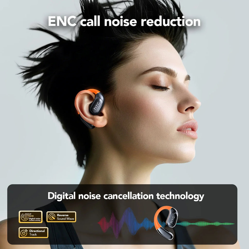 Bluetooth Headphones Full HD LCD Display Wireless Earphones Translation Earbuds Clear Sound Quality With400Mah Charging Case